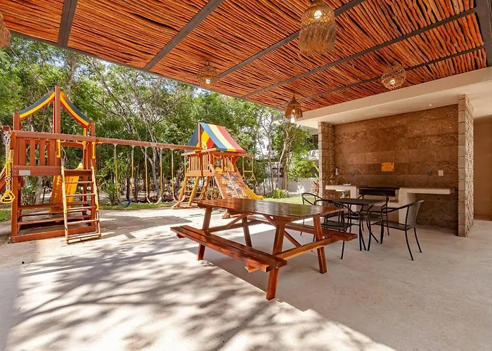 Casa de férias New! Turquesa Coto11 Gated,gyms,pools,12min Playa del Carmen